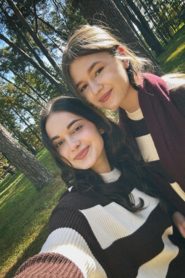 A colorful photo together outdoors
